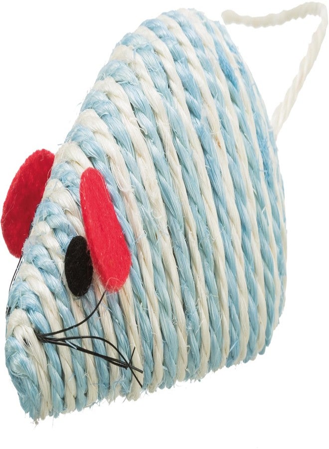 TRIXIE Sisal Mouse Cat Toy for Cats | Durable Natural Sisal | Pack of 4 | 10 cm Multicolor | Encourages Hunting Instinct, Exercise & Play | Safe Non-Toxic Toy for Kittens & Adult Cats - Image 5
